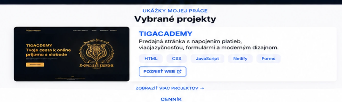 TIGACADEMY portfolio